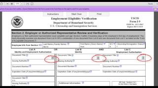 How to Complete an I9 Form [upl. by Leith]