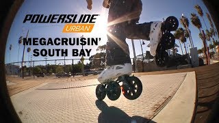 Megacruisin in the South Bay  Imperial Megacruiser skates [upl. by Nie]