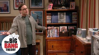 Penny Secretly Hides Leonards Collectables  The Big Bang Theory [upl. by Rosy]