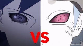 Sasukes Rinnegan vs Urashikis Otsutsuki Rinnegan [upl. by Ambrogino422]