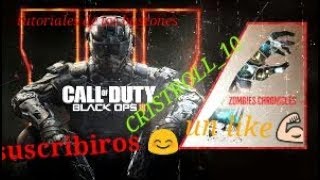 COD BLACK OPS 3 tutorial del baston de hielo [upl. by Leonore815]