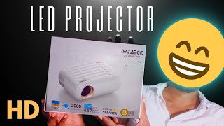 LED PROJECTOR 📽️ UPTO 4K SUPPORT  தமிழ் [upl. by Goodkin]