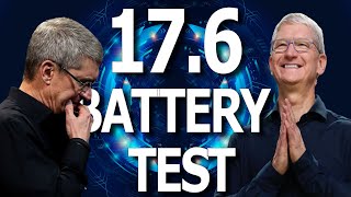 iOS 176 Battery Life  Battery Drain  Battery Performance Test [upl. by Drice950]