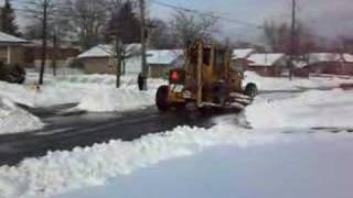 Big and Small Snow Plow Working [upl. by Laet]