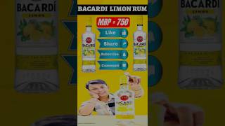 BACARDI LIMON RUM review in Hindi  shorts ytshorts daru [upl. by Ger]