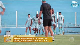 Paysandu Enfrenta o Coritiba em Busca de Distanciamento da Zona de Rebaixamento [upl. by Sonnie]