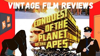 Conquest of the Planet of the Apes 1972  Review [upl. by Ynatil]