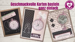 Besondere Karten perfekt basteln Kreativset von Stampin Up [upl. by Gnaoh]