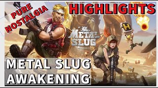 FIRST TIME TRYING THE NEW METAL SLUG AWAKENING  F2P [upl. by Arocahs493]