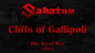 Sabaton  Cliffs of Gallipoli Lyrics English amp Deutsch [upl. by Ahcurb543]