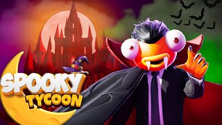 Spooky Tycoon Full Walkthrough Fortnite All secrets and quests [upl. by Kcirtap]