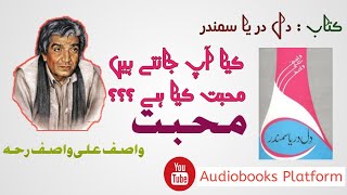 Muhabbat  Kitab Dil Darya Samandar By Wasif Ali Wasif ra محبت Audiobooks Platform [upl. by Emmerie967]