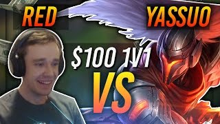 REDMERCY VS YASSUO  100 1v1 SHOWDOWN  League of Legends [upl. by Ameluz]