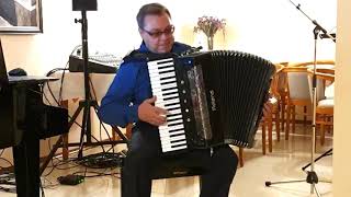 quotCzardasCsárdásquot NEW VERSION accordion  Oleg Baksheev [upl. by Rattan]