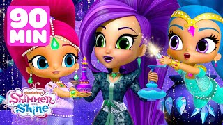 Shimmer amp Shines Magical Potions w Zeta the Sorceress 🧪 90 Minute Compilation  Shimmer and Shine [upl. by Beata]