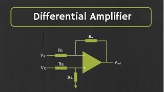 Operational Amplifier OpAmp as Differential Amplifier or OpAmp as subtractor With Examples [upl. by Nica]