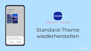 StandardTheme wiederherstellen  Samsung Android 14  One UI 6 [upl. by Annekahs]