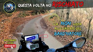 In moto per NON visitare le Cascate Bardnatore Ho RISCHIATO GROSSO [upl. by Yraccaz]