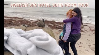 SWEDISH SPA HOTEL SUITE ROOM TOUR amp GETTING BACK ON THE ROAD [upl. by Aicella]