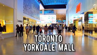 Toronto Yorkdale Shopping Centre Mall Toronto Canada 4k [upl. by Kannav727]