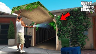 GTA 5  I Find The Most Ultimate Secret Tunnel Near Franklins House GTA 5 Mods [upl. by Oralia]