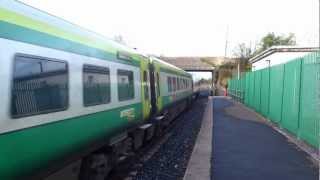 Dublin bound Mk4 through Portarlington Station [upl. by Adrian738]