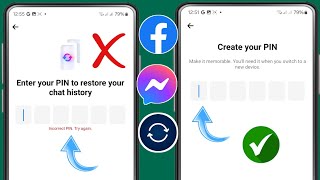 How to Reset Endtoend Encrypted Chat PIN Code on Messenger  Forgot Messenger PIN code2024 [upl. by Fredie348]