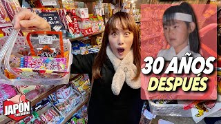 Pruebo DULCES JAPONESES de mi INFANCIA 30 años después [upl. by Narad]