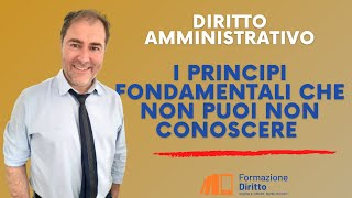 DIRITTO AMMINISTRATIVO I Principi Fondamentali [upl. by Atiuqcir]