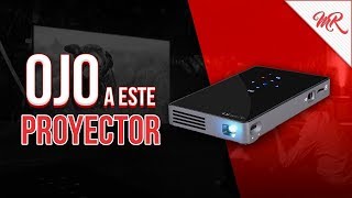 OJO con este PROYECTOR PORTATIL de AUN ◊ Marcos Reviews [upl. by Tik]