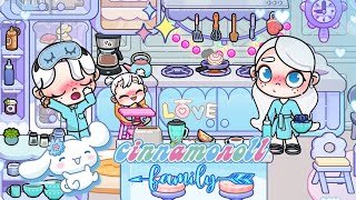 ☁Cinnamoroll Family Morning Routine Vlog💙 l Whimsy Avatar World [upl. by Emmons754]