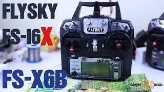 FlySky FSi6X Transmitter and FSX6B Receiver [upl. by Lletnwahs663]