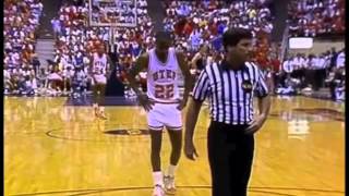 UTEP at Arizona  1987 NCAA Tournament End of Regulation amp Overtime [upl. by Annaeiluj596]