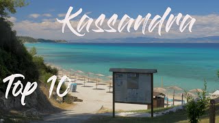 Top 10 best places in Kassandra Halkidiki Greece [upl. by Garaway]