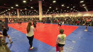 2024 Nike Gasparilla Volleyball Kickoff Tampa United 11U Red VS Tampa North 11U  Day 2  2182024 [upl. by Nylyram]