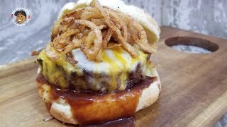 BBQ Bourbon Meatloaf Sandwich Recipe its almost Burgertime [upl. by Uzial]