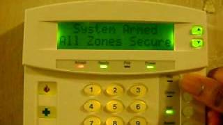 GE NetworX NX4V2 Home Alarm Security System Siren Test [upl. by Suilenroc2]