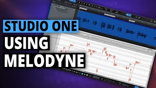 Studio One  Using Melodyne [upl. by Ennasil]