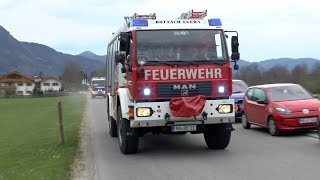 AT1 und AT3 LF 16203  RWS Freiw Feuerwehr RottachEgern [upl. by Yneffit]