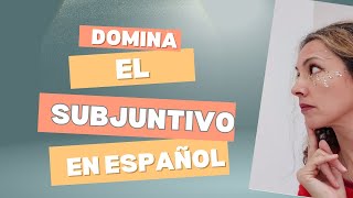 Modo Subjuntivo en español INDICATIVO vs SUBJUNTIVO nivel intermedio Spanish for foreigners [upl. by Rotsen]