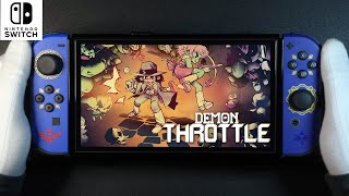 Demon Throttle Nintendo Switch OLED Handheld Gameplay [upl. by Cimah]