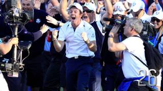 Ryder Cup 2014 Day 2 in 60 Seconds [upl. by Shanta]