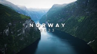 Cinematic Road trip in Norway 2023 [upl. by Swaine]