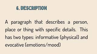 METHODS OF PARAGRAPH DEVELOPMENT [upl. by Aecila]