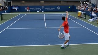 Stanislas Wawrinka vs Grigor Dimitrov  Set Play  2013 Cincinnati Open [upl. by Orianna531]