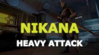 Warframe Nikana Prime Build  HITKILL APENAS COM CORTANTE [upl. by Doak]