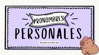 Así me hubiese gustado aprender los pronombres personales en inglés 🥺💖 [upl. by Ailimat]