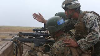 US Marines • Test HK M27 Infantry Automatic Rifle Camp Pendleton • California [upl. by Leese327]