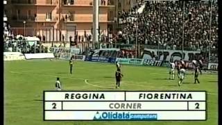 REGGINA FIORENTINA STAGIONE 1999 2000 primo tempo [upl. by Brianna]