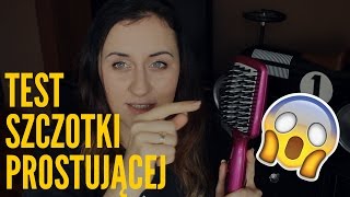 TEST NA ŻYWO szczotka prostująca Babyliss [upl. by Stefanac]